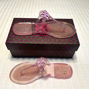 Tory Burch Mini Miller Flat Thong-Lilac